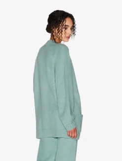 La Perla Alpaca Blend Cardigan In Almond< Loungewear
