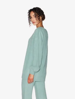 La Perla Alpaca Blend Sweater In Almond< Loungewear