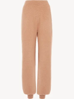 La Perla Alpaca Blend Trousers In Camel< Loungewear|Sleep Shorts & Trousers