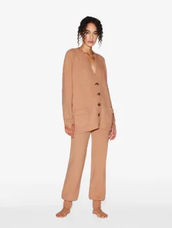 La Perla Alpaca Blend Trousers In Camel< Loungewear|Sleep Shorts & Trousers