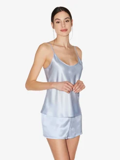 La Perla Azure Silk Camisole< Camisoles|Pajamas