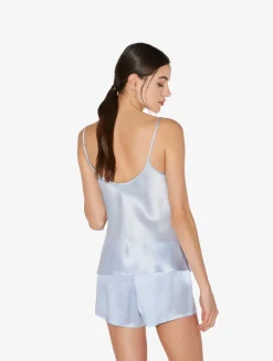 La Perla Azure Silk Camisole< Camisoles|Pajamas