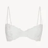 La Perla Balconette Bra In Lys With Embroidered Tulle< Balconette|Underwired