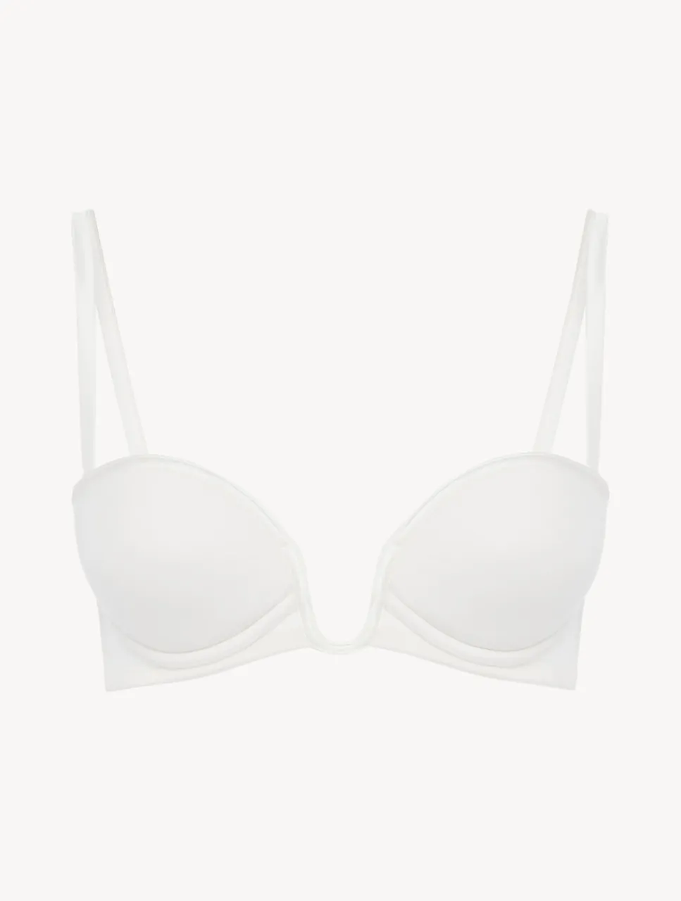 La Perla Bandeau Bra In Lys With Embroidered Tulle< Bandeau|Padded