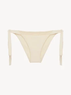 La Perla Bikini Brief In Champagne With Beading< Bikinis