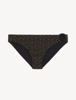 La Perla Bikini Briefs In Dark Green And Black< Bikinis