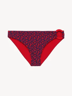 La Perla Bikini Briefs In Red And Blue< Bikinis