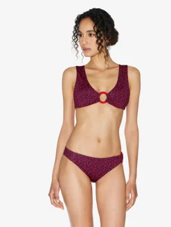 La Perla Bikini Briefs In Red And Blue< Bikinis