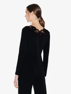 La Perla Cotton Long-sleeved Top< Camisoles|Pajamas