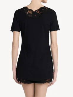 La Perla Cotton T-shirt< Camisoles|Pajamas