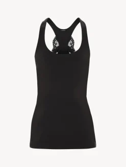 La Perla Cotton Vest Top< Camisoles|Pajamas