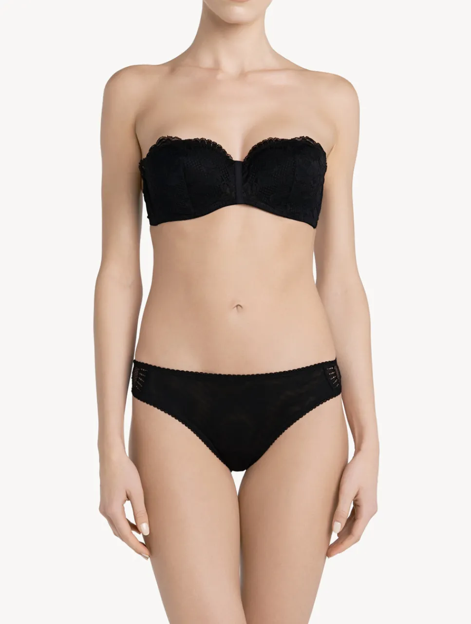La Perla Lace Bandeau Bra< Bandeau|Padded
