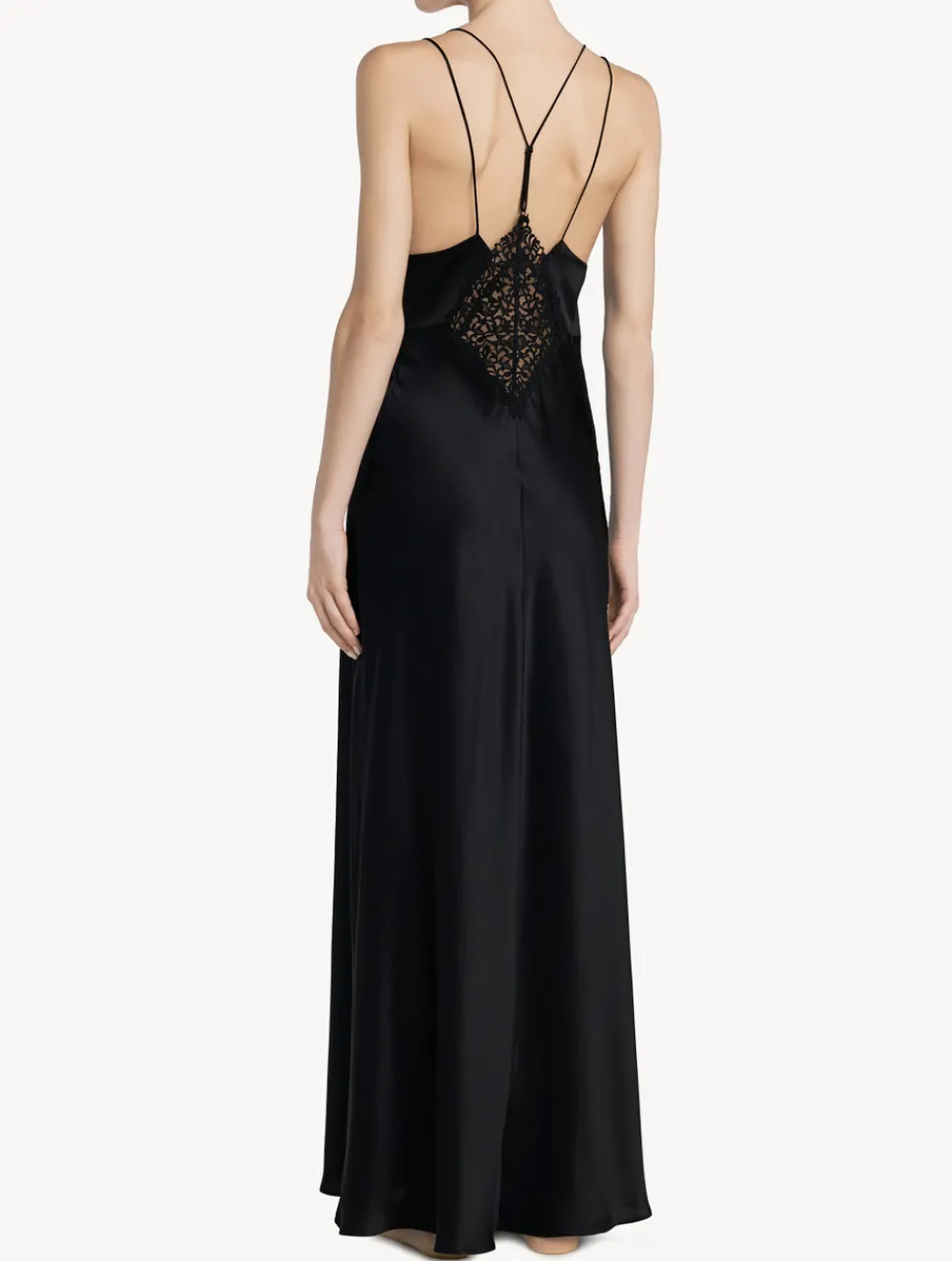 La Perla Long Nightdress< Slips & Dresses|Silk Sleepwear