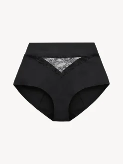 La Perla Lycra Control Fit High-waist Briefs With Chantilly Lace< High-Waist|Shapewear