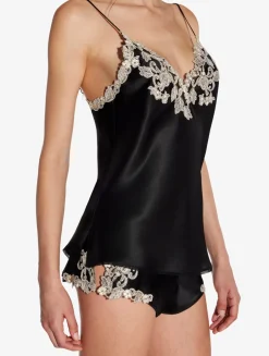 La Perla Silk Camisole With Frastaglio< Camisoles|Pajamas