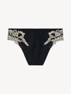 La Perla Silk Medium Briefs With Frastaglio< Mid-Rise