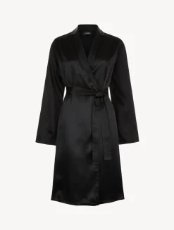 La Perla Silk Short Robe< Robes|Silk Sleepwear