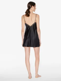 La Perla Slip With Macramé< Slips & Dresses|Silk Sleepwear