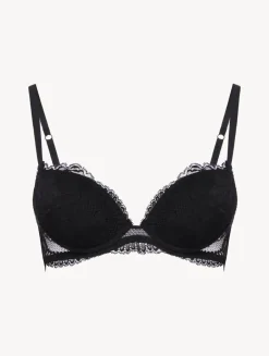 La Perla Stretch Leavers Lace Push-up Bra< Padded|Push-Up