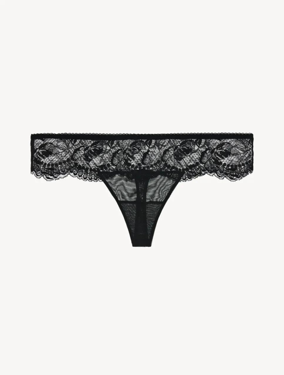 La Perla Stretch Leavers Lace Thong< G String & Thong