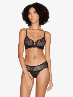 La Perla Stretch Leavers Lace Thong< G String & Thong