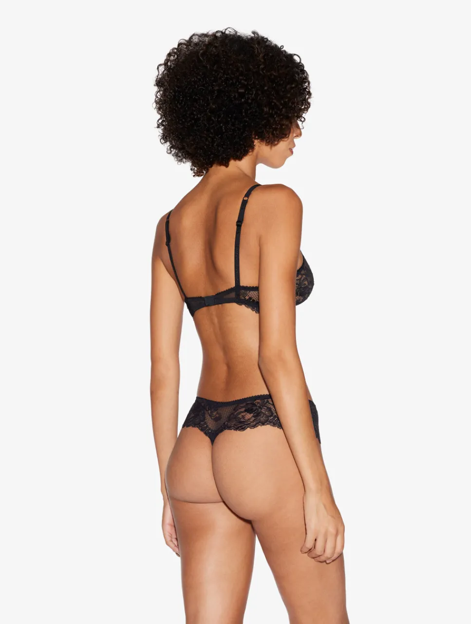 La Perla Stretch Leavers Lace Thong< G String & Thong