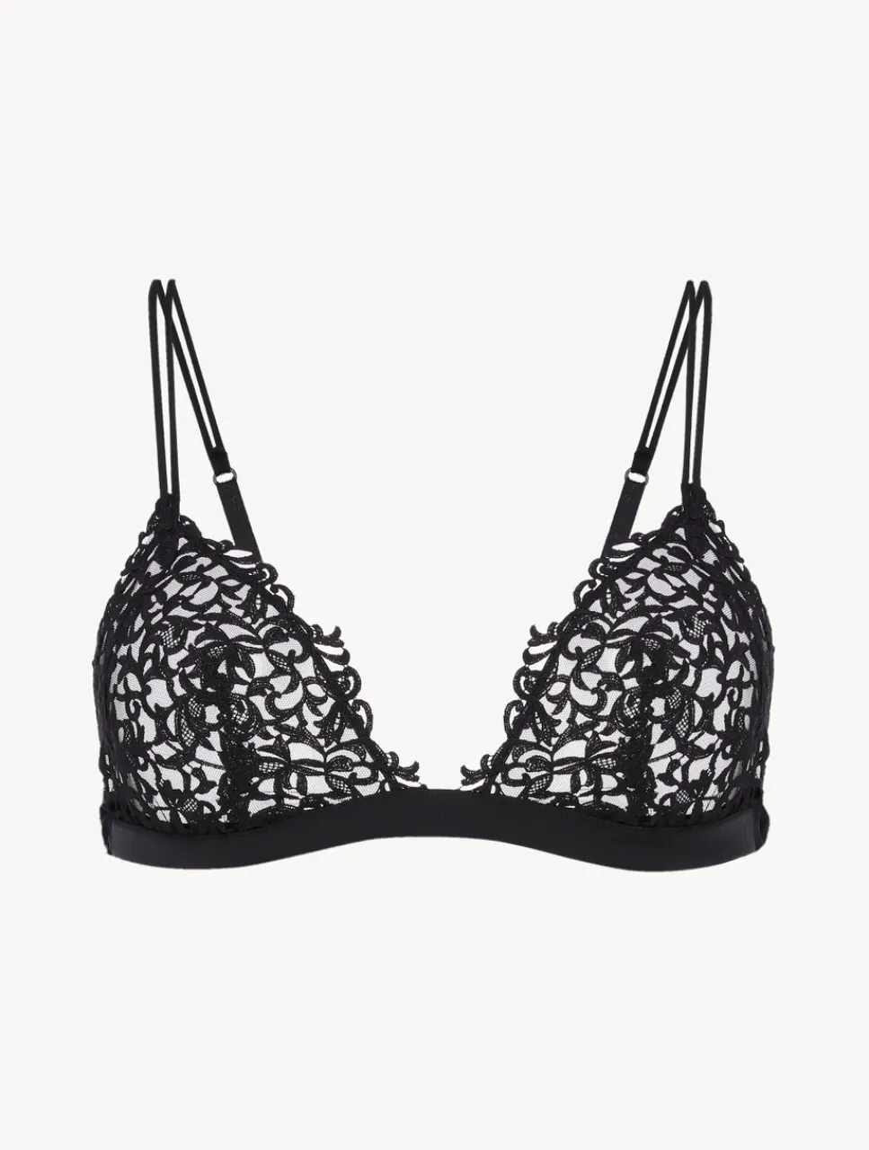 La Perla Triangle Bra With Macramé< Triangle|Wireless
