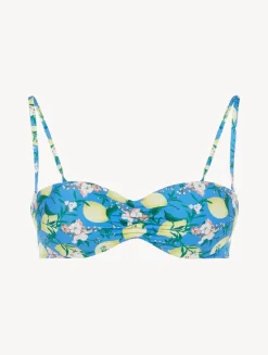 La Perla Printed Bandeau Bikini Top< Bikinis