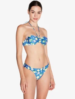 La Perla Printed Bikini Brief With Pleat Detailing< Bikinis