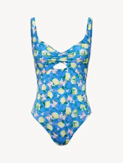 La Perla Printed Cut-out Swimsuit< One-Piece Bathing Suits