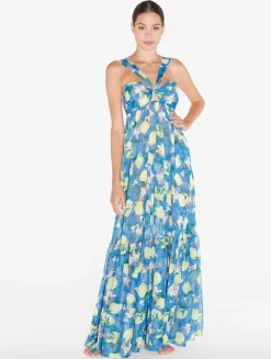La Perla Printed Maxi Dress< Beach Coverups