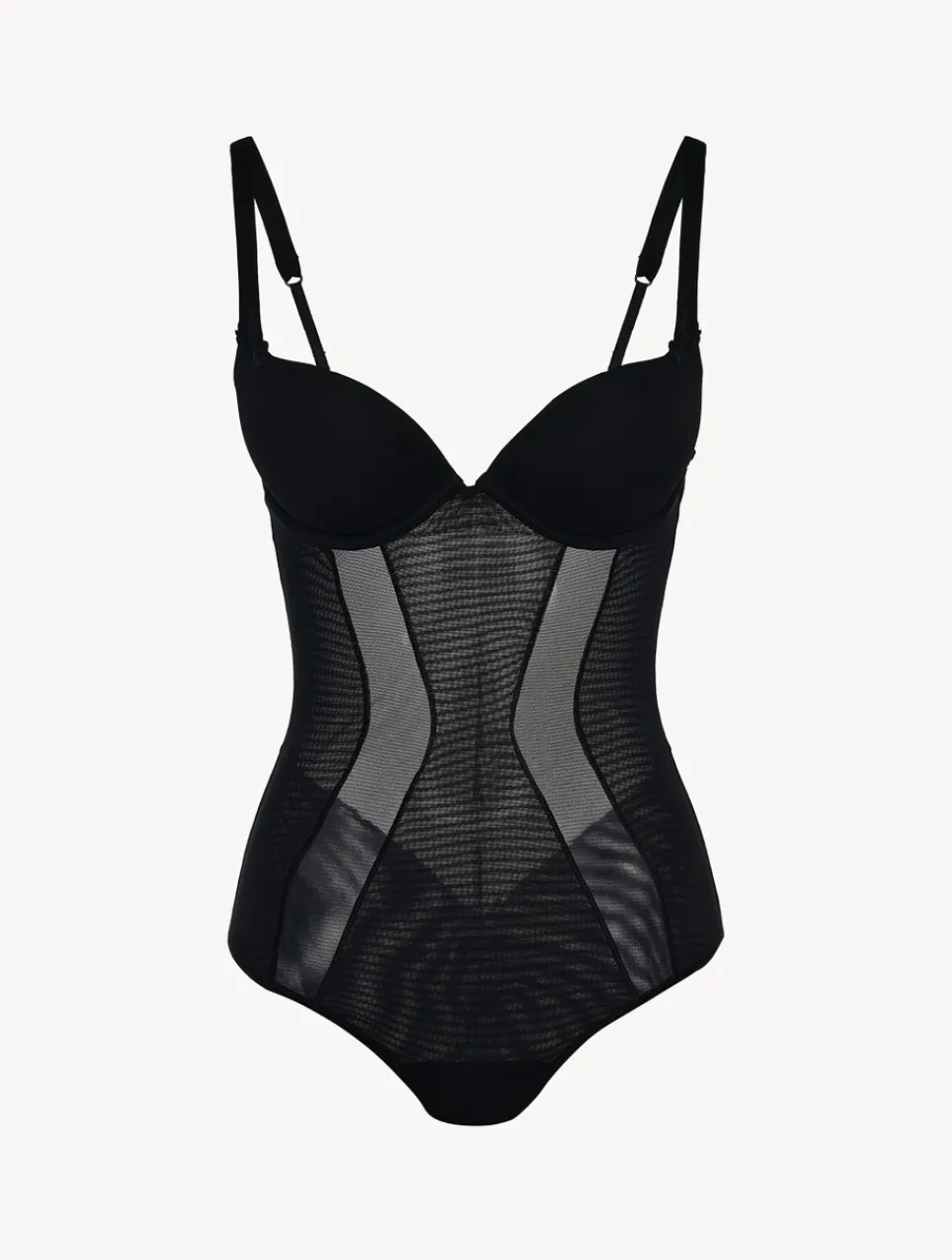La Perla Bodysuit In Stretch Tulle< Bodysuits & Bustiers|Shapewear