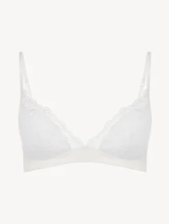 La Perla Bralette In Lys With Embroidered Tulle< Bandeau|Bralette