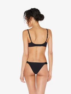 La Perla Brazilian Brief In Lycra With Embroidered Tulle< Brazilian