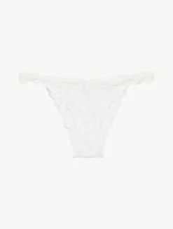 La Perla Brazilian Brief In Off With Leavers Lace< Brazilian
