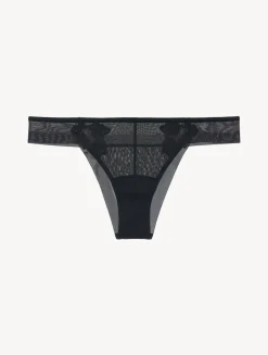 La Perla Brazilian Briefs In Stretch Tulle< Brazilian|Shapewear