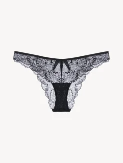 La Perla Brazilian Briefs In With Leavers Lace< Brazilian