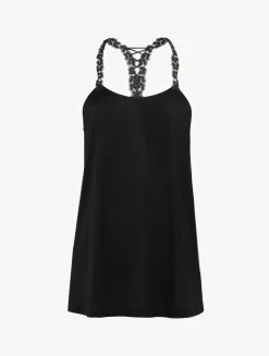 La Perla Camisole In Modal With Embroidered Tulle< Camisoles|Pajamas
