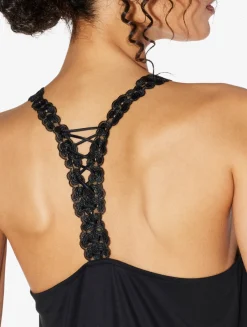 La Perla Camisole In Modal With Embroidered Tulle< Camisoles|Pajamas