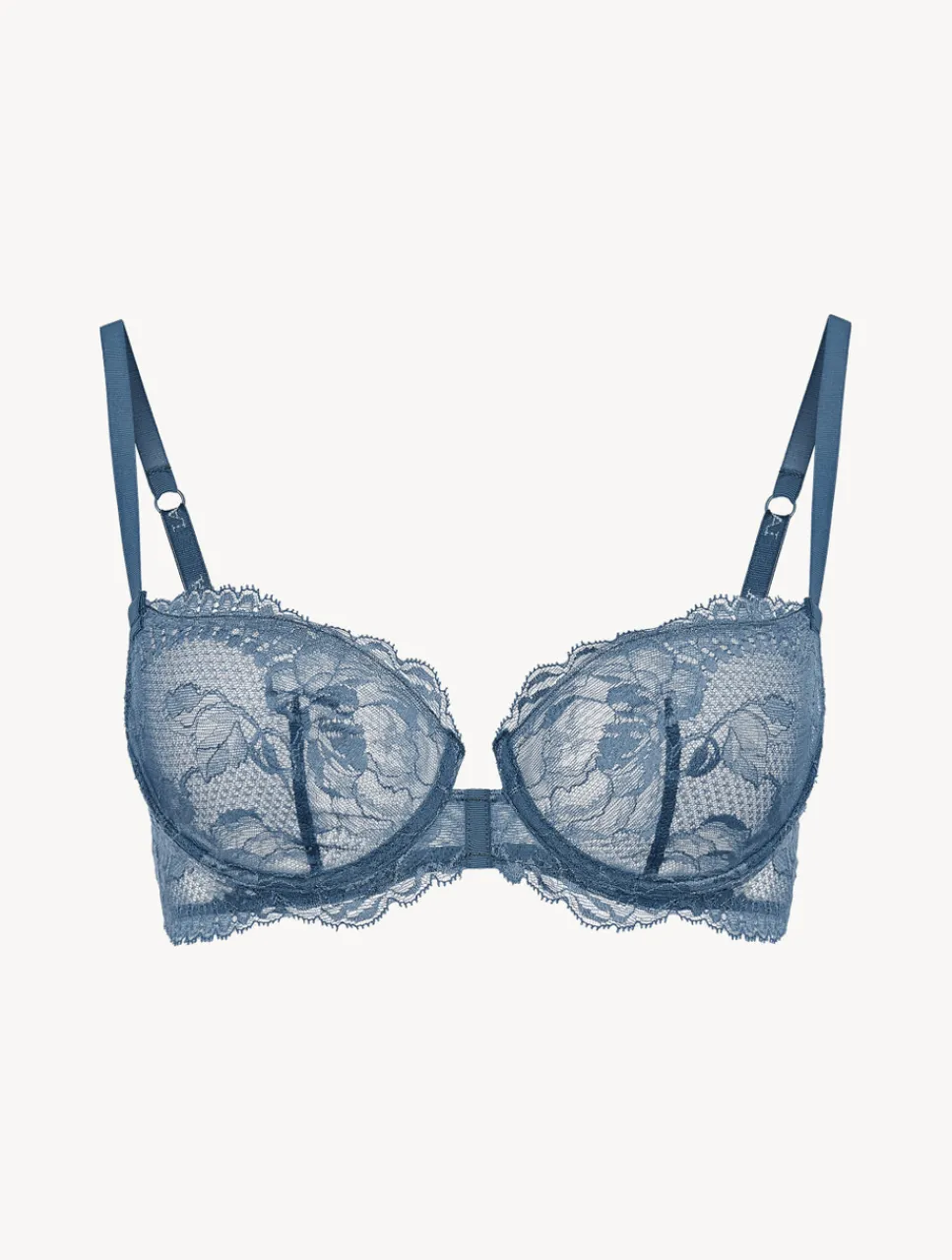 La Perla Dark Lace Balconette Bra< Balconette|Underwired