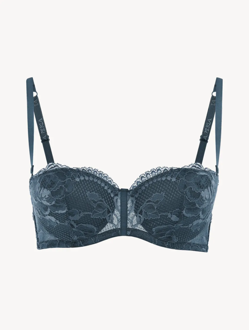 La Perla Dark Lace Bandeau Bra< Bandeau|Padded