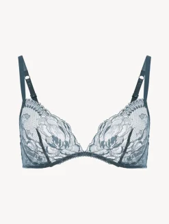 La Perla Dark Lace Non-wired Bra< Triangle|Wireless