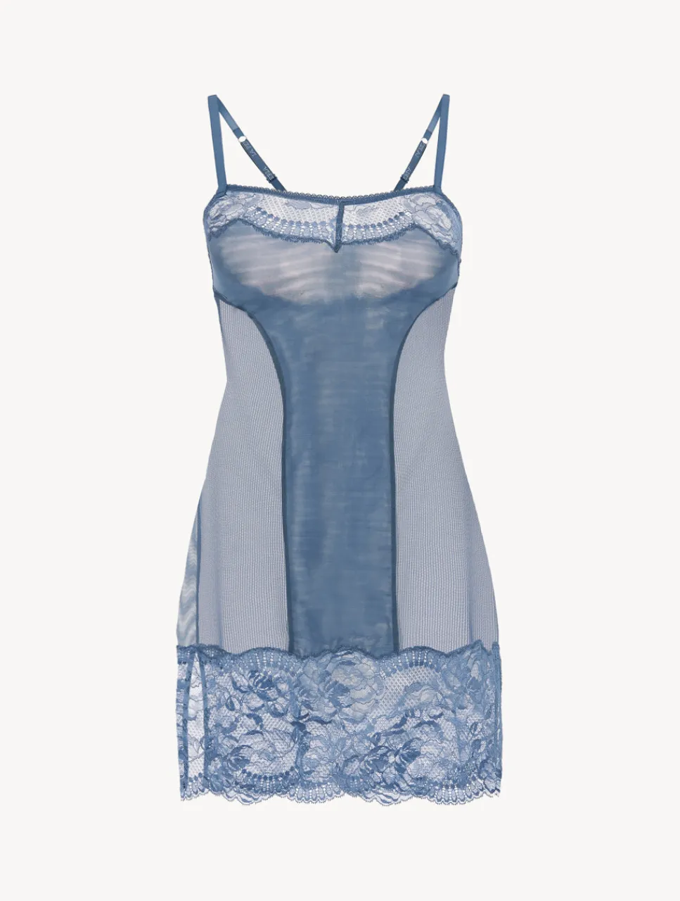 La Perla Dark Lace Slip< Slips & Dresses