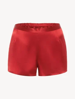 La Perla Garnet Silk Pajama Shorts< Pajamas|Sleep Shorts & Trousers