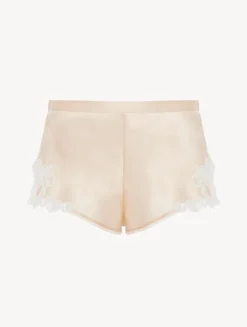 La Perla Halo Silk Sleep Shorts With Frastaglio< Pajamas|Sleep Shorts & Trousers