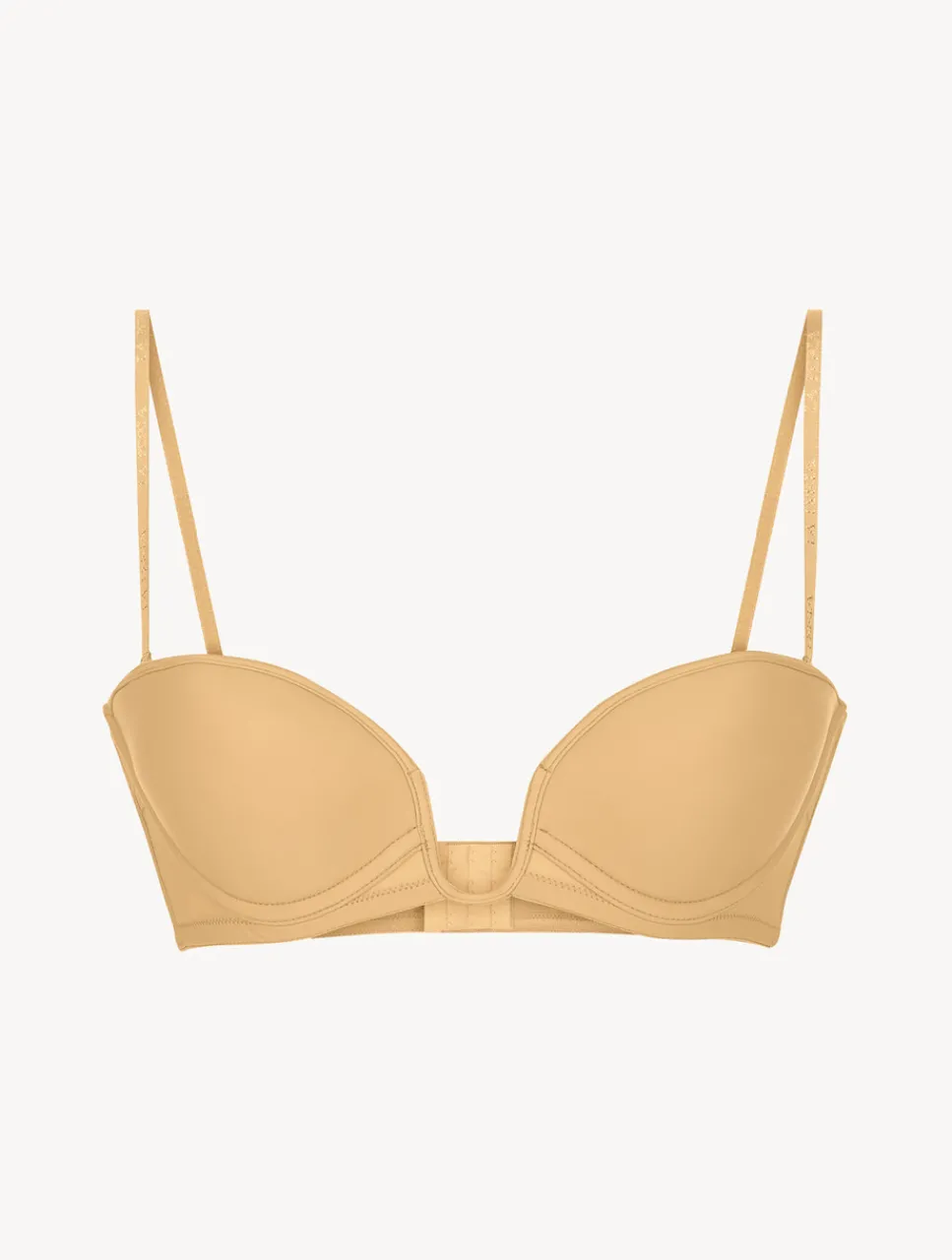 La Perla Hazel-coloured Underwired Padded Bandeau U-bra< Bandeau|Padded