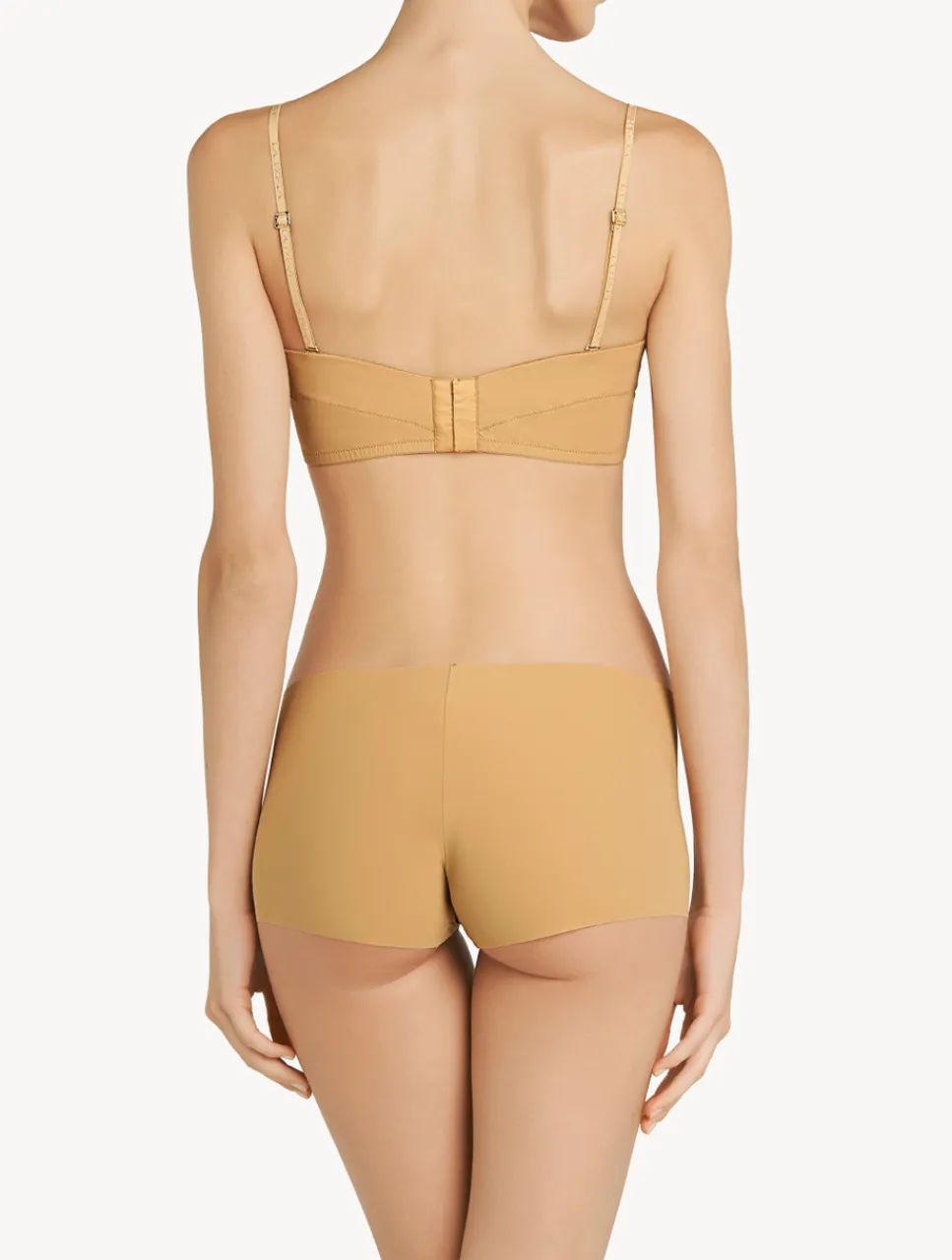 La Perla Hazel-coloured Underwired Padded Bandeau U-bra< Bandeau|Padded