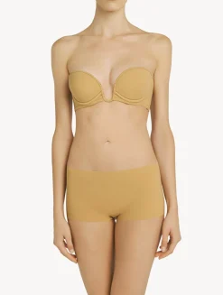 La Perla Hazel-coloured Underwired Padded Bandeau U-bra< Bandeau|Padded
