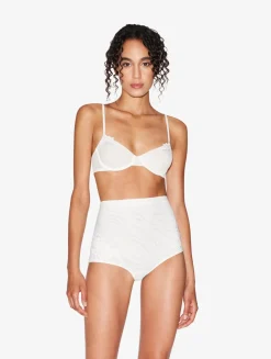 La Perla High-waisted Briefs In Stretch Tulle< High-Waist|Shapewear