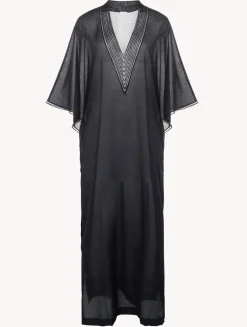 La Perla Kaftan In With Beading< Beach Coverups